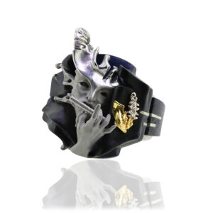 Satire With Flute Ring